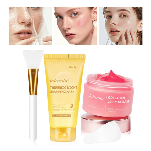 Collagen Jelly Cream Hydrolyzed Collagen Overnight Facial Mask