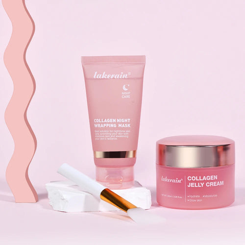 Collagen Jelly Cream Hydrolyzed Collagen Overnight Facial Mask