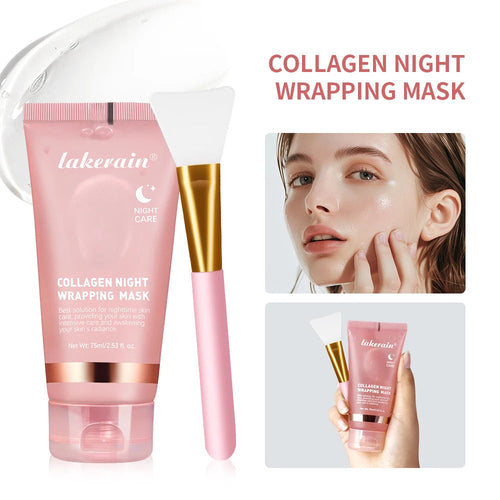 Collagen Jelly Cream Hydrolyzed Collagen Overnight Facial Mask